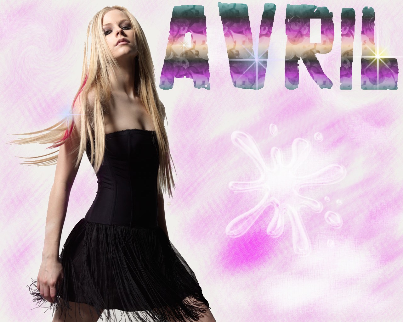 Wallpapers Music Avril Lavigne Avril Lavigne mode Pink