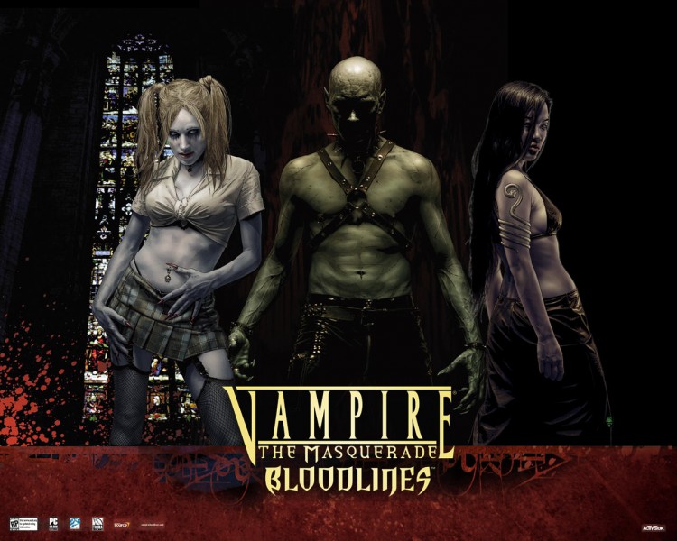 Fonds d'cran Jeux Vido Vampire : La Mascarade - Bloodlines Wallpaper N188985