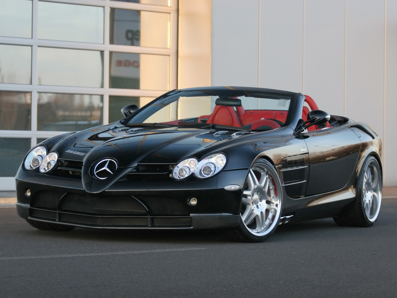 Fonds d'cran Voitures Mercedes SLR