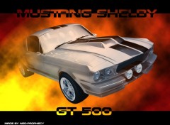 Wallpapers Cars Shelby on fire