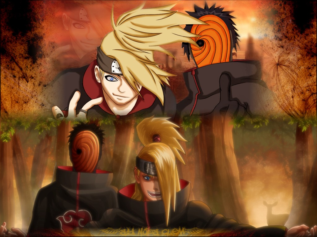 Wallpapers Manga Naruto Deidara & Tobi