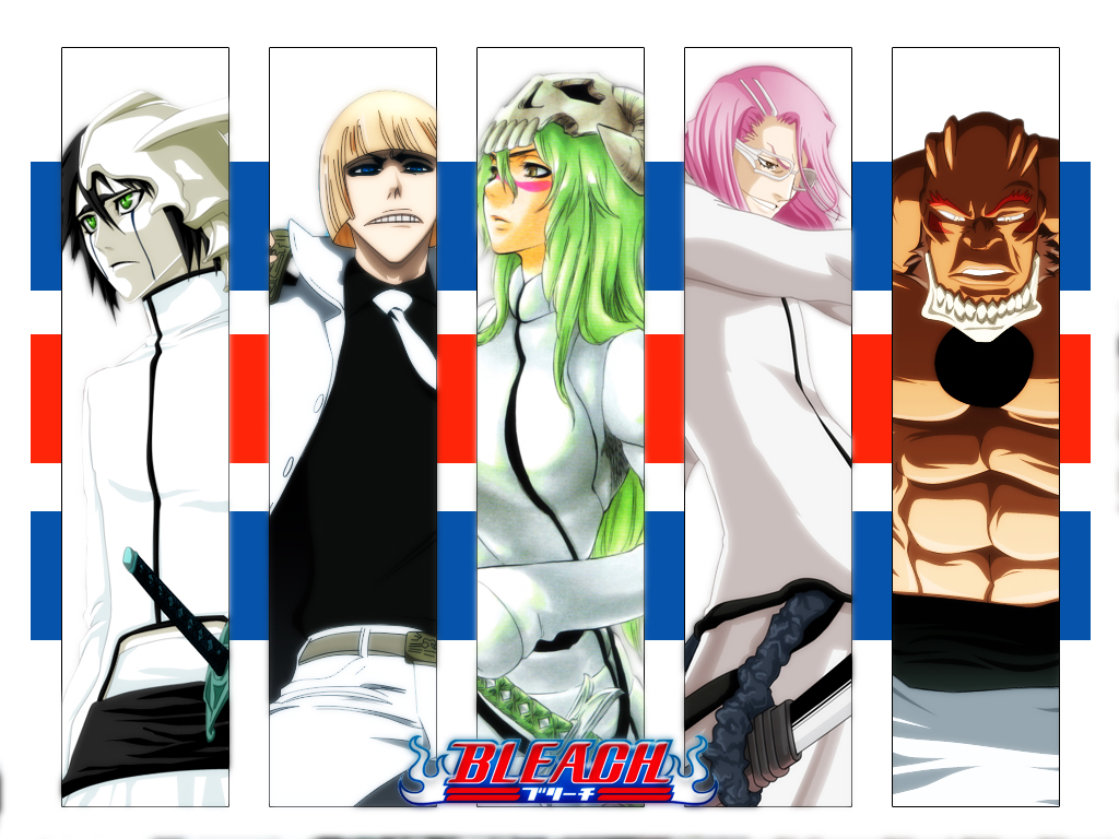 Fonds d'cran Manga Bleach Arancars & Vizards