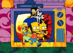 Fonds d'cran Dessins Anims Simpsons Atack !