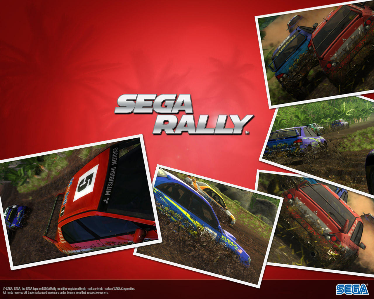 Fonds d'cran Jeux Vido Sega Rally 