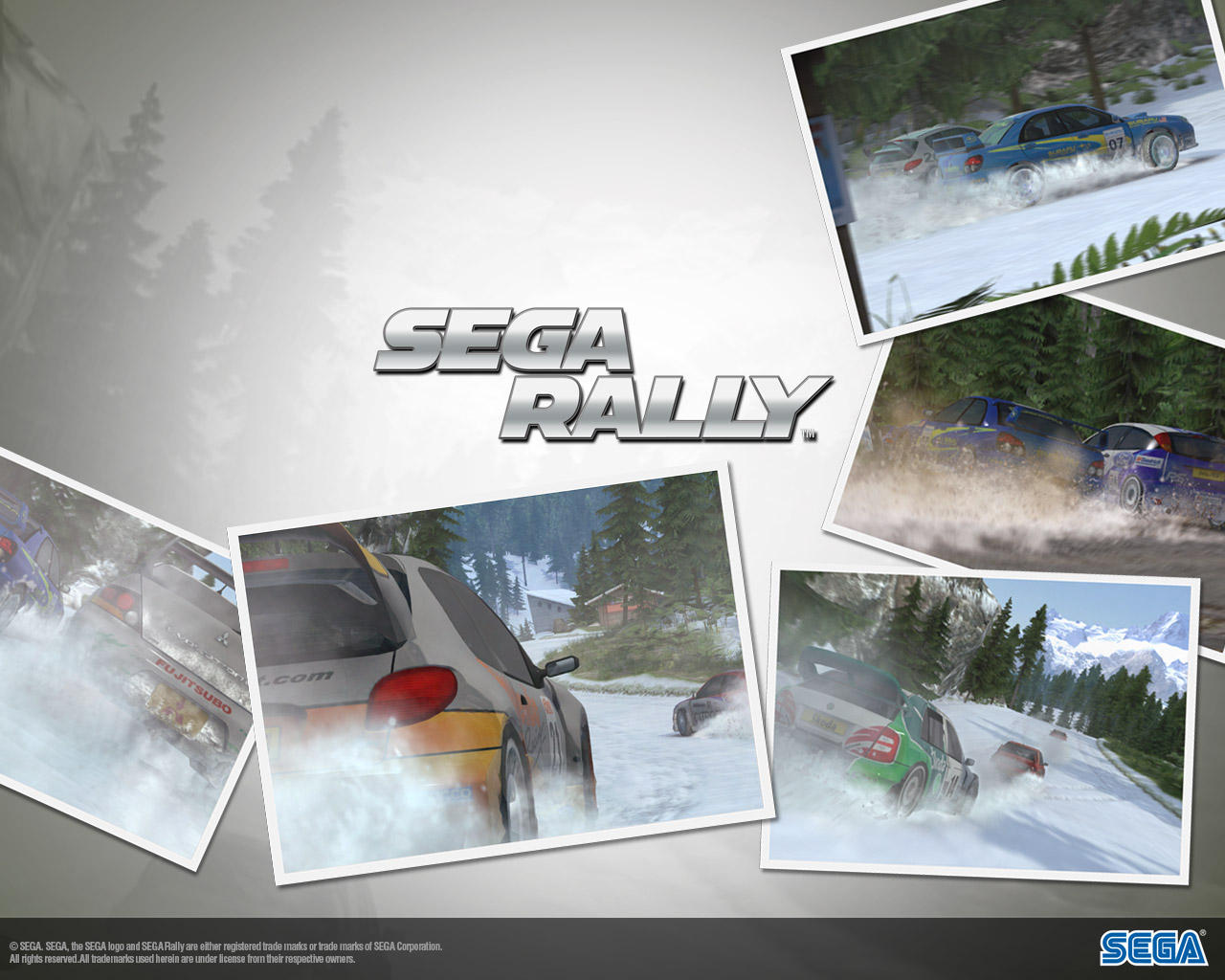 Fonds d'cran Jeux Vido Sega Rally 