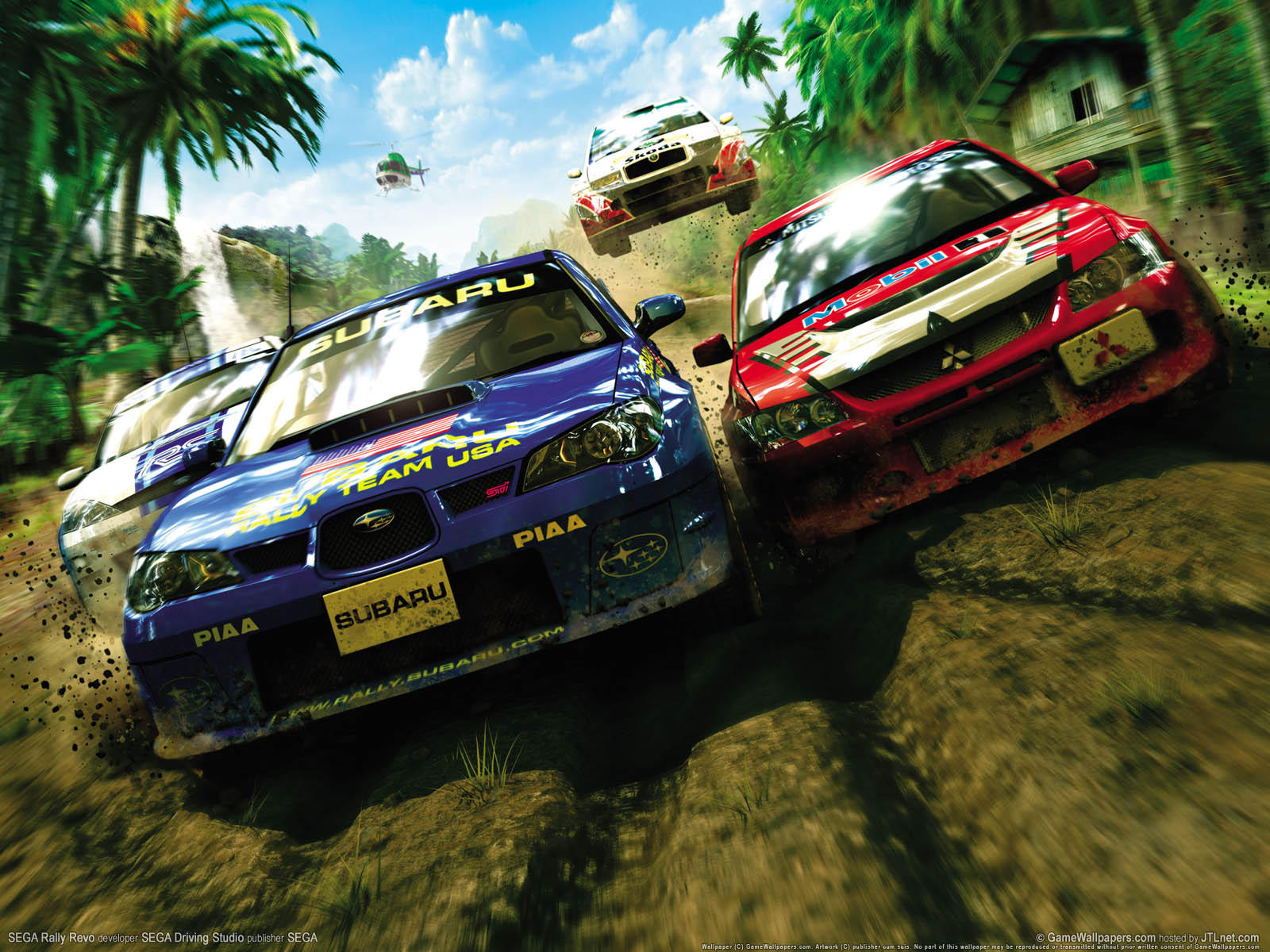 Fonds d'cran Jeux Vido Sega Rally 