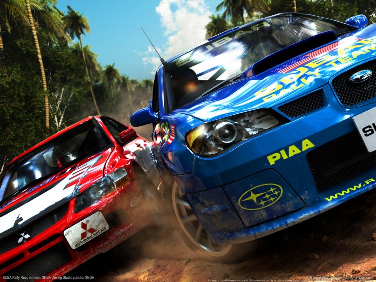 Fonds d'cran Jeux Vido Sega Rally Wallpaper N189458