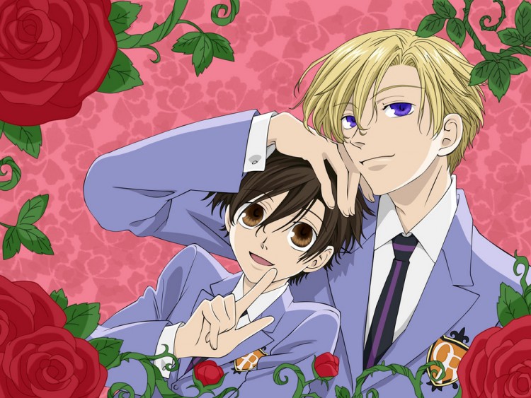 Fonds d'cran Manga Host club tamaki et haruhi