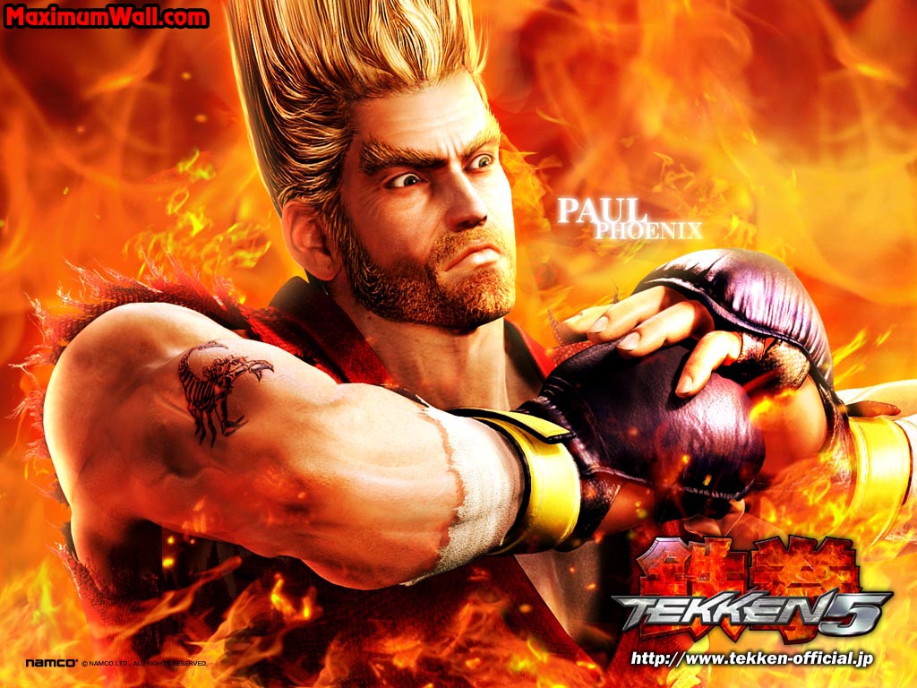 Wallpapers Video Games Tekken 5 paul phoenix