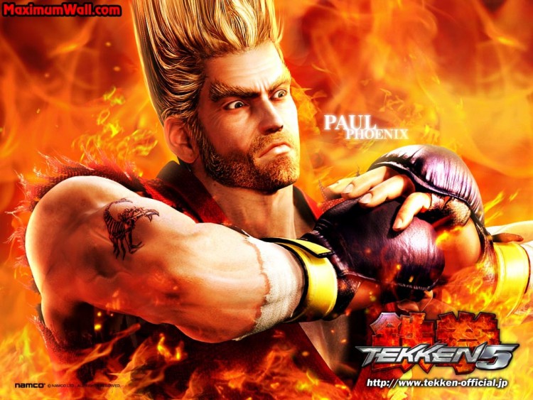 Fonds d'cran Jeux Vido Tekken 5 paul phoenix