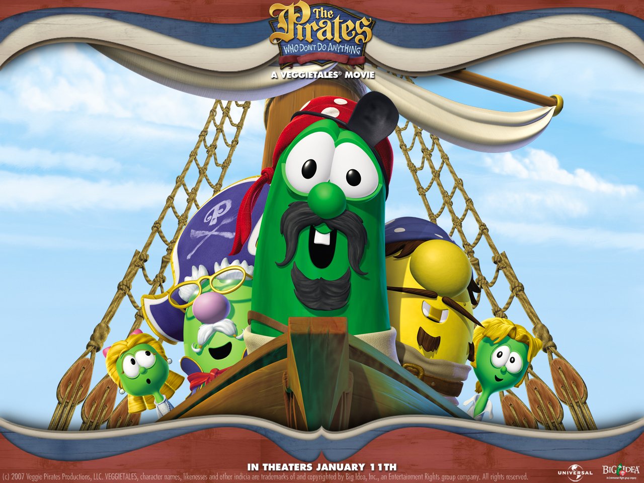 Fonds d'cran Dessins Anims The Pirates Who Don't Do Anything : a VeggieTales Movie 