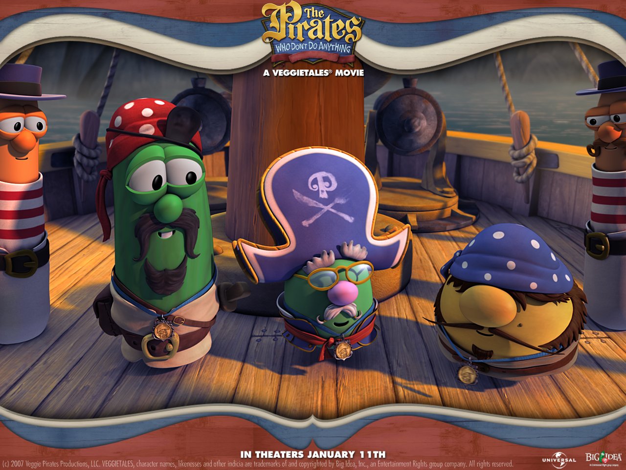 Fonds d'cran Dessins Anims The Pirates Who Don't Do Anything : a VeggieTales Movie 