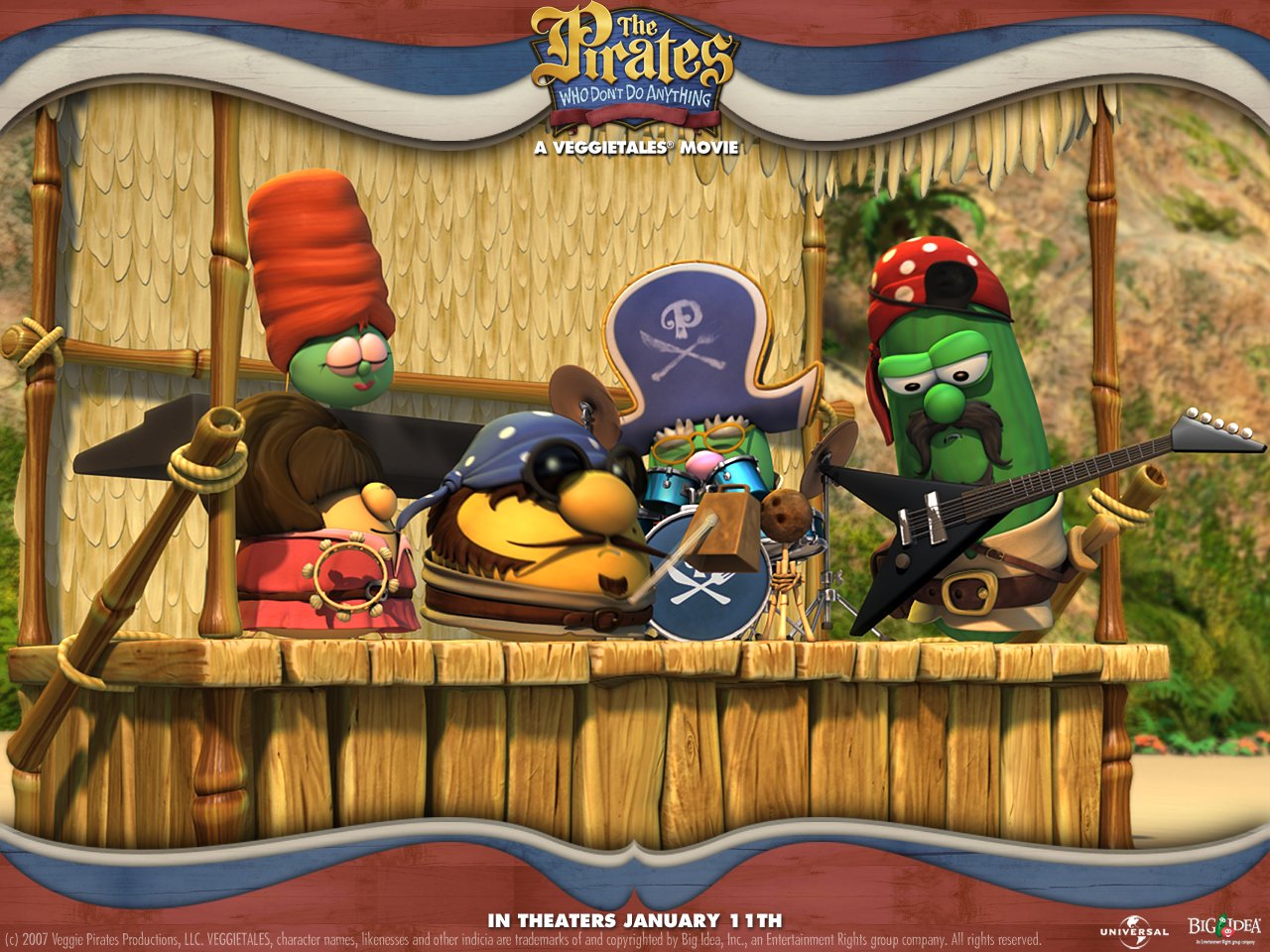 Fonds d'cran Dessins Anims The Pirates Who Don't Do Anything : a VeggieTales Movie 