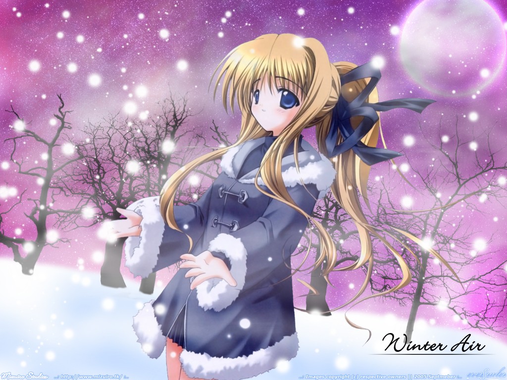 Wallpapers Manga Air winter