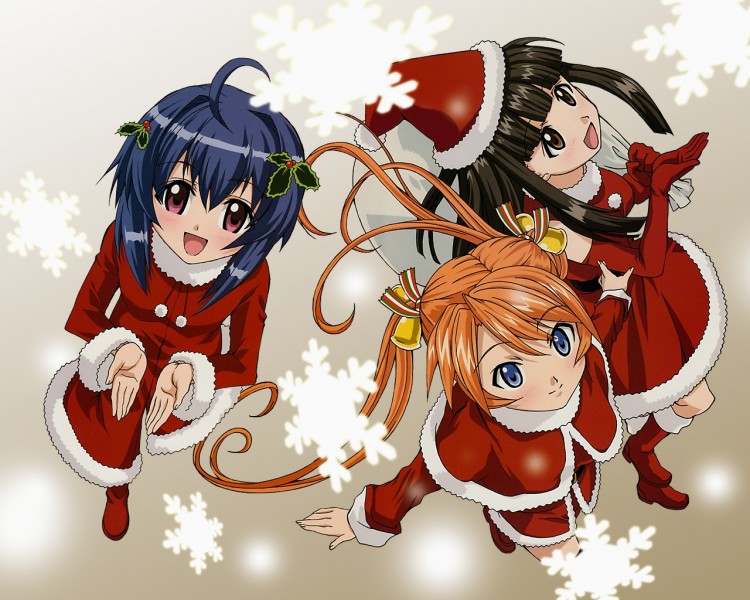 Fonds d'cran Manga Negima merry christmas