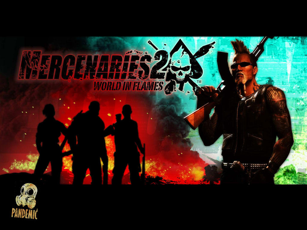 Wallpapers Video Games Mercenaries 2: l'Enfer des Favelas 