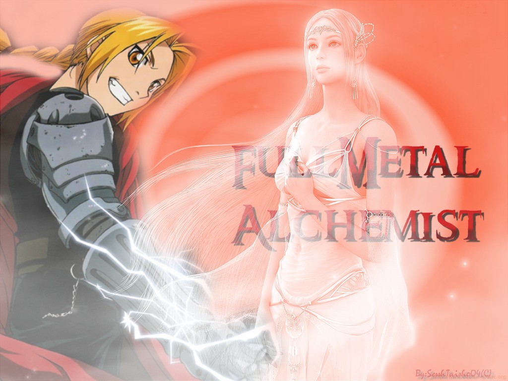 Fonds d'cran Manga Full Metal Alchemist full metal achemist et elfe