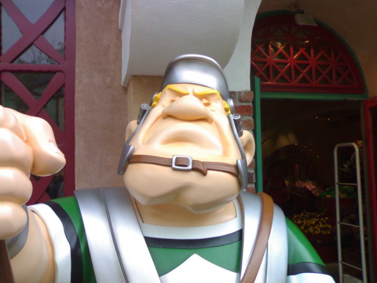 Wallpapers Constructions and architecture Amusement Parks > Asterix Parc Halte gaulois