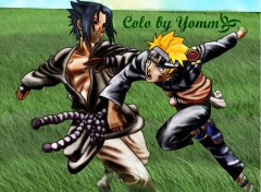 Fonds d'cran Manga naruto & sasuke