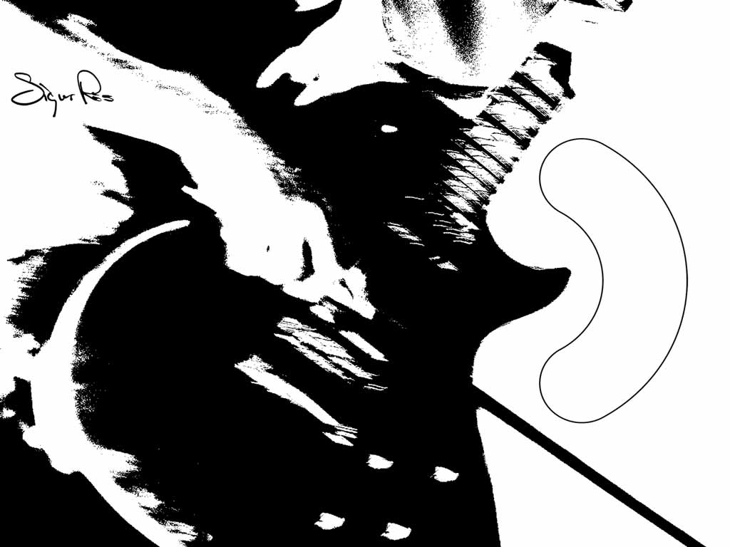 Wallpapers Music Sigur Ros Guitare NB