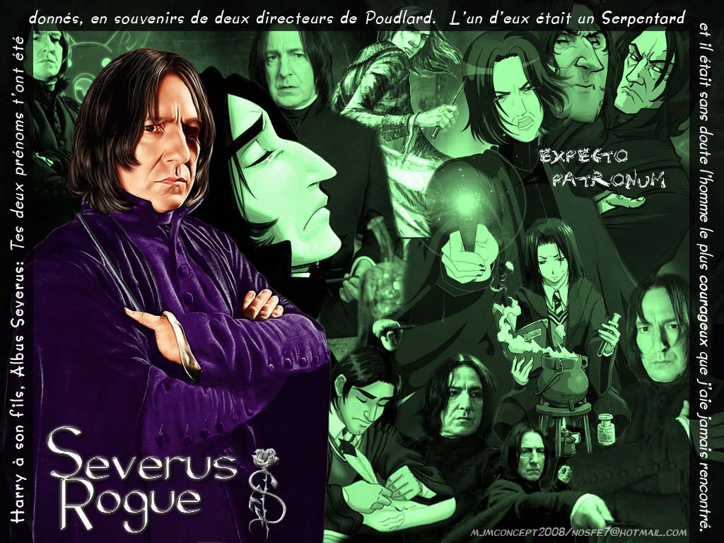 Wallpapers Movies Harry Potter and the Deathly Hallows Sombre...mais bienvaillant Severus....