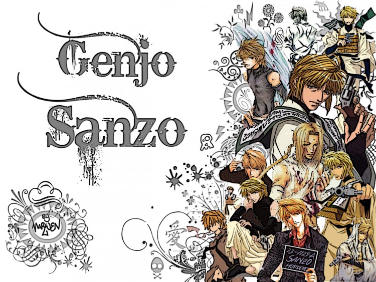 Fonds d'cran Manga Saiyuki Genjo Sanzo !