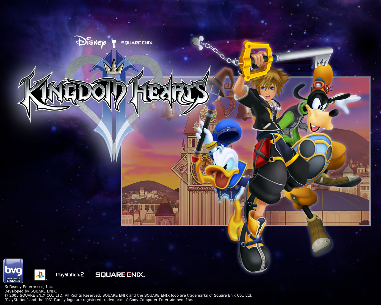 Fonds d'cran Jeux Vido Kingdom Hearts II 