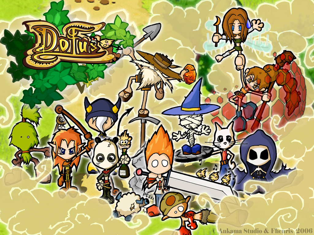 Fonds d'cran Jeux Vido Dofus - le concours Toutes les classes Dofus