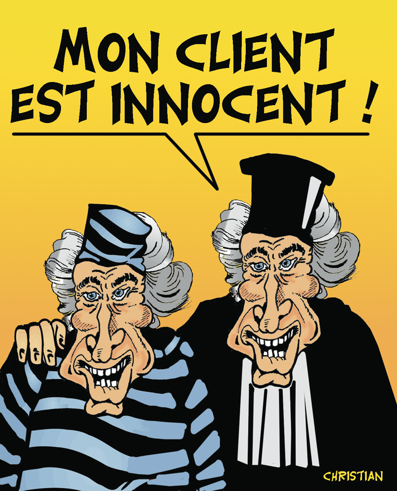 Fonds d'cran Humour Dessins Sieur Galouzeau de Villepin ...avocat !