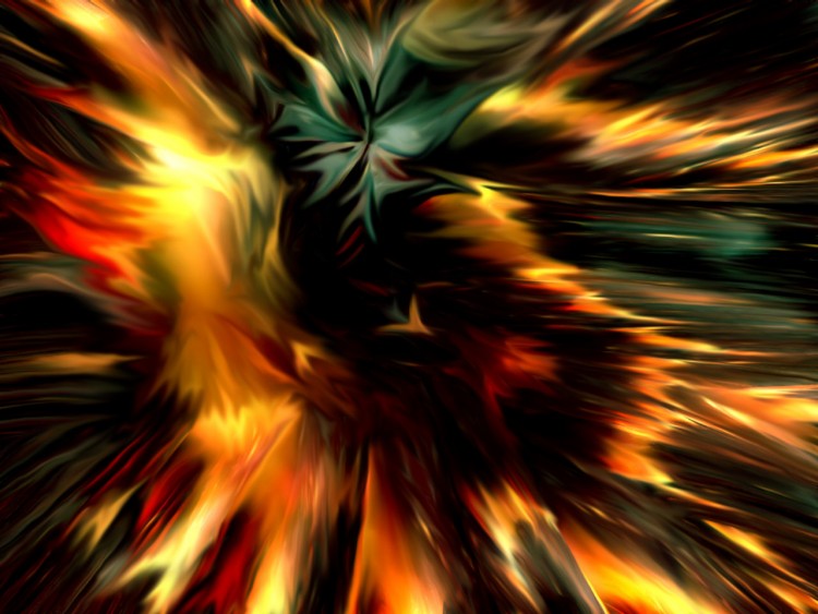 Wallpapers Digital Art Elements : air, water, fire, earth feu