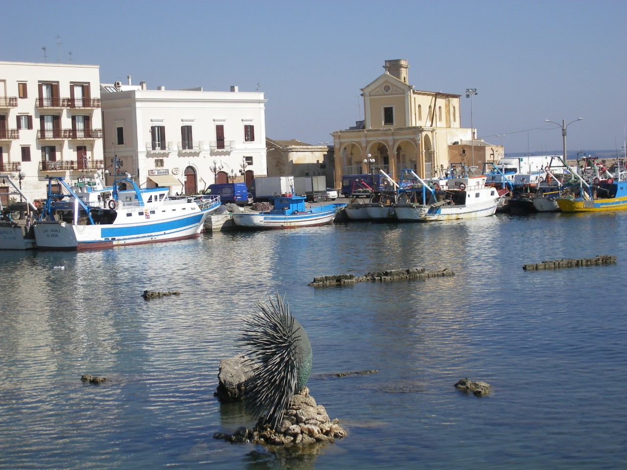 Fonds d'cran Bateaux Bateaux de pche Riviere de Gallipoli  - Puglia (IT)