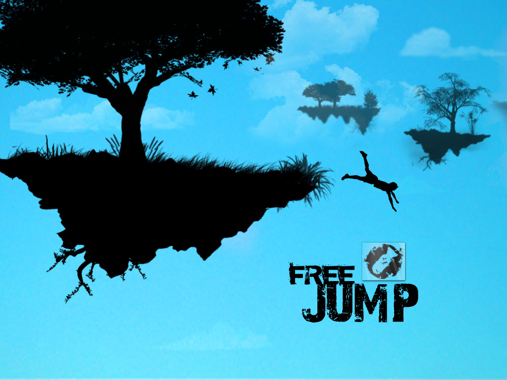 Fonds d'cran Art - Numrique Compositions 2D Free jump