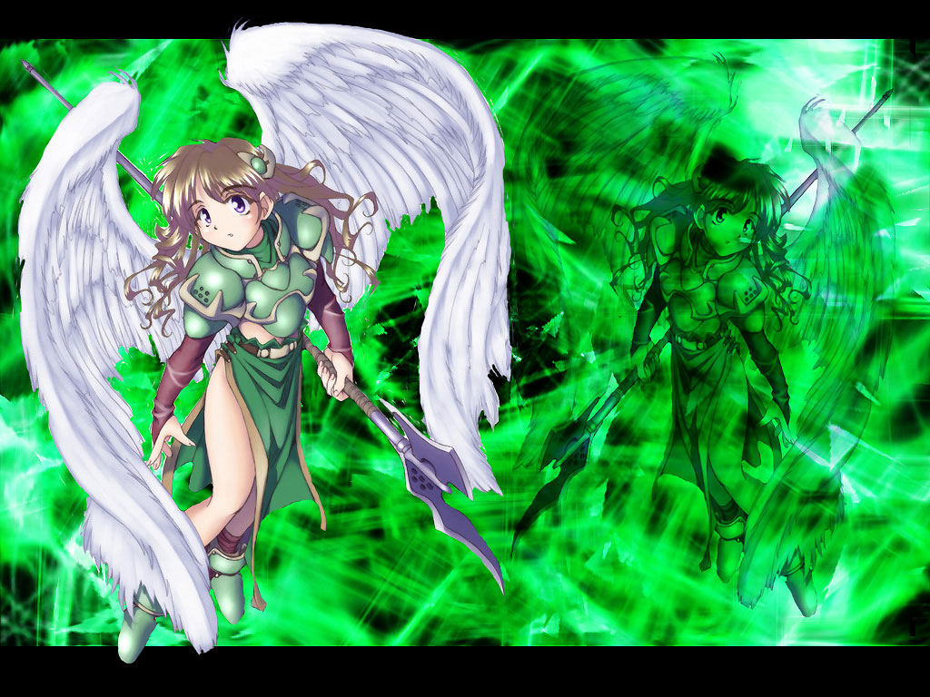 Wallpapers Manga Miscellaneous - Angels greem angels