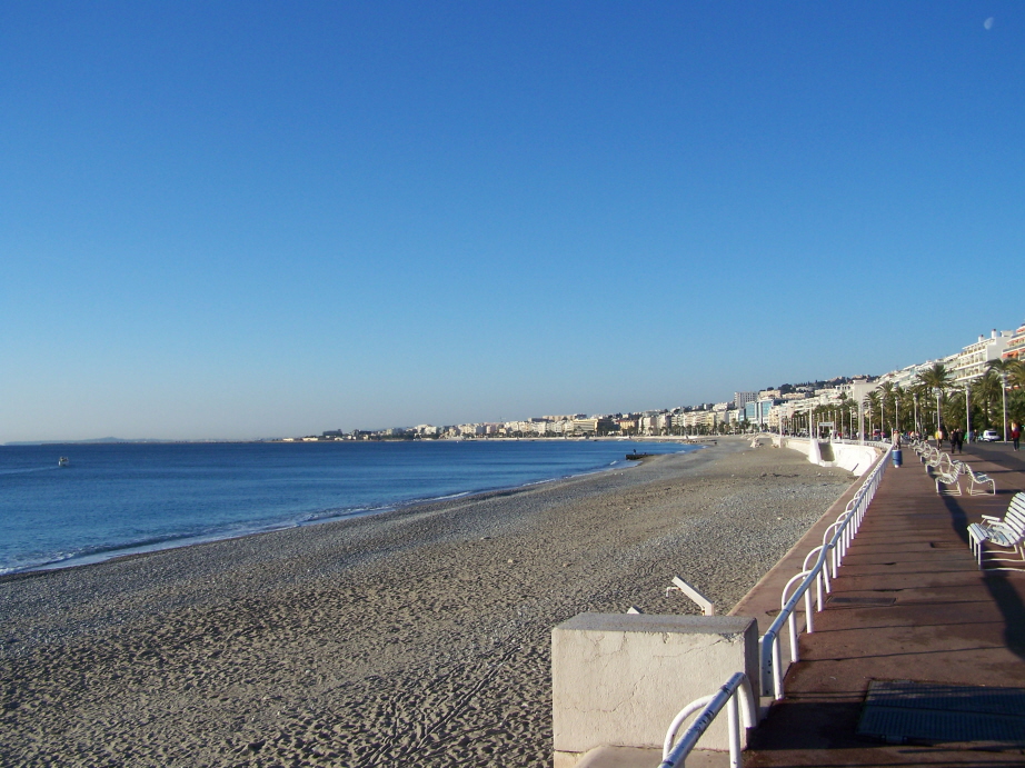 Fonds d'cran Nature Mers - Ocans - Plages Plage de Nice