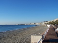 Fonds d'cran Nature Plage de Nice