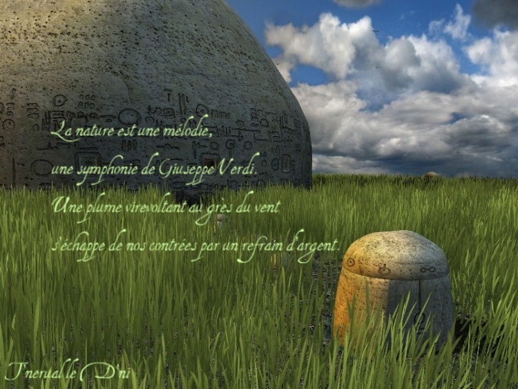 Wallpapers Digital Art Poetry - Texts La Nature