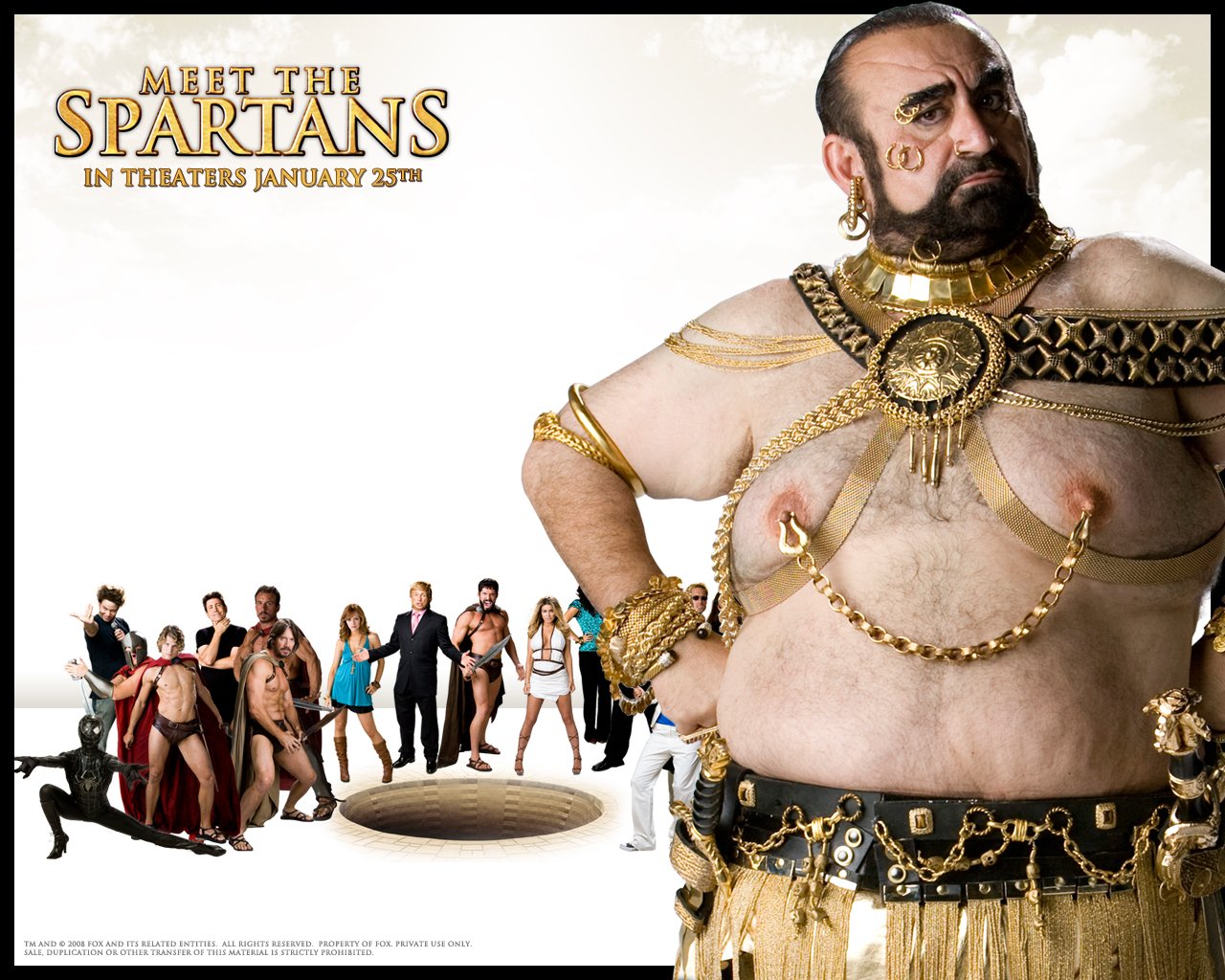 Fonds d'cran Cinma Meet the Spartans 