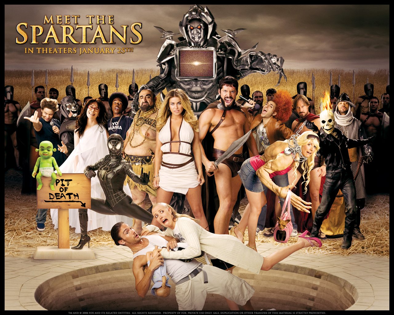 Fonds d'cran Cinma Meet the Spartans 