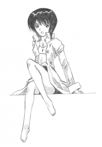 Fonds d'cran Art - Crayon Manga - Devil Devil Nanami