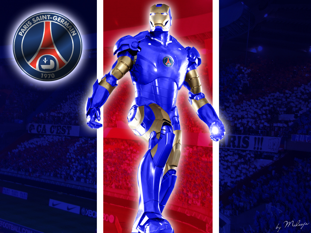 Fonds d'cran Sports - Loisirs PSG Paris Saint Germain Iron Man PSG