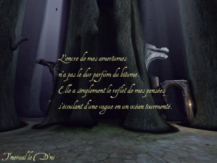 Wallpapers Digital Art Poetry - Texts L'Encre