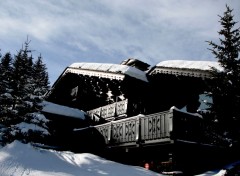 Fonds d'cran Constructions et architecture Courchevel sous la neige