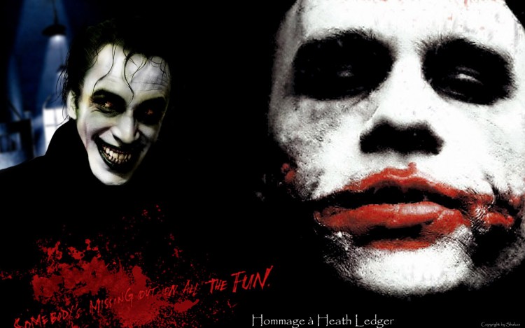 Wallpapers Movies Batman - The Dark Knight JOKER : HEATH LEDGER