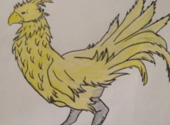 Fonds d'cran Art - Crayon Le Chocobo