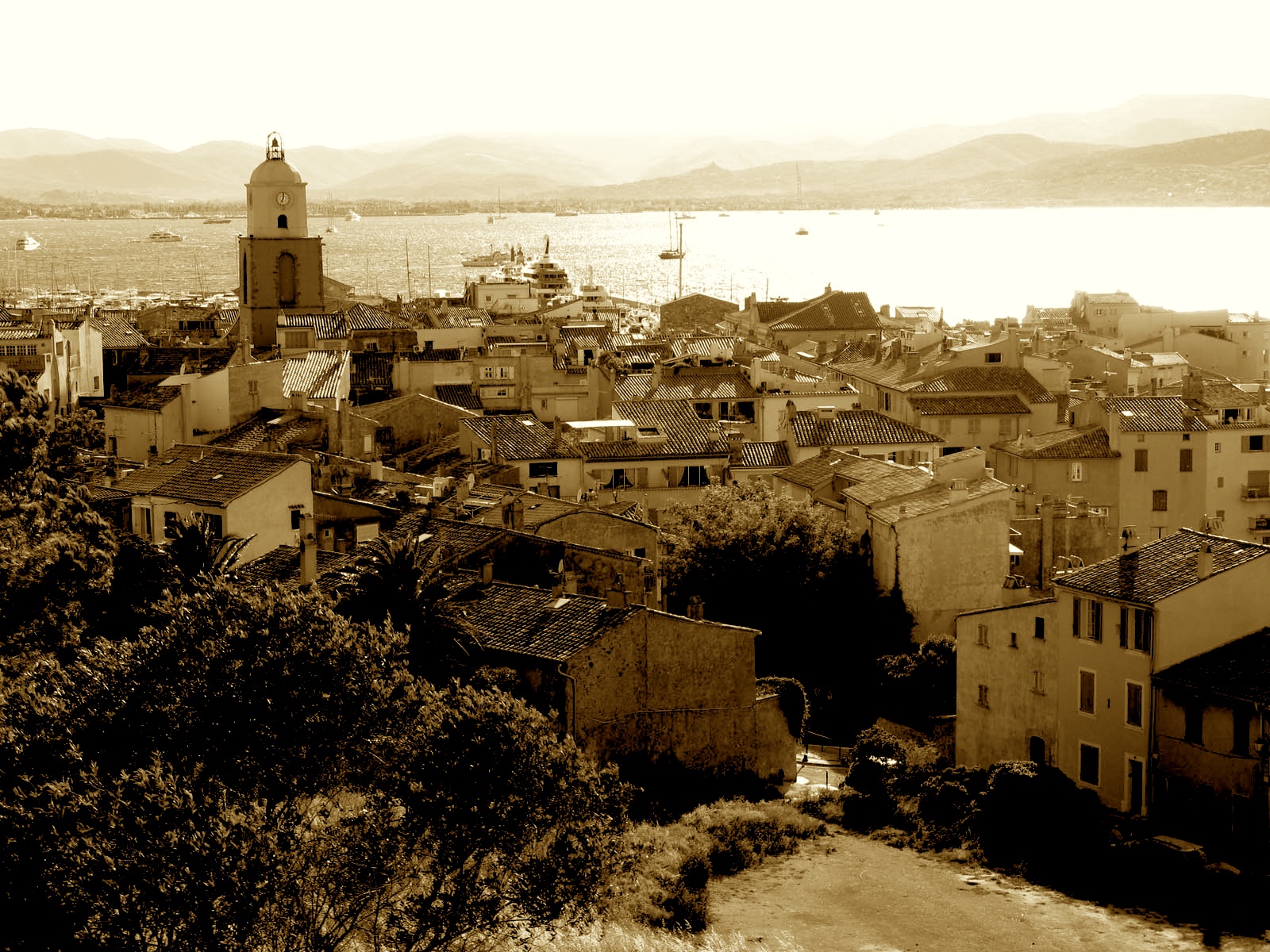 Wallpapers Constructions and architecture Cities - Towns Saint Tropez