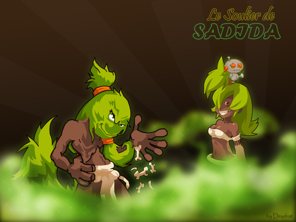 Fonds d'cran Jeux Vido Dofus - le concours Le soulier de Sadida