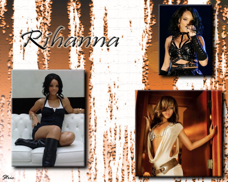 Wallpapers Music Rihanna Rihanna muli orange