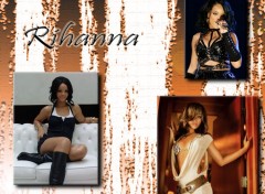 Wallpapers Music Rihanna muli orange