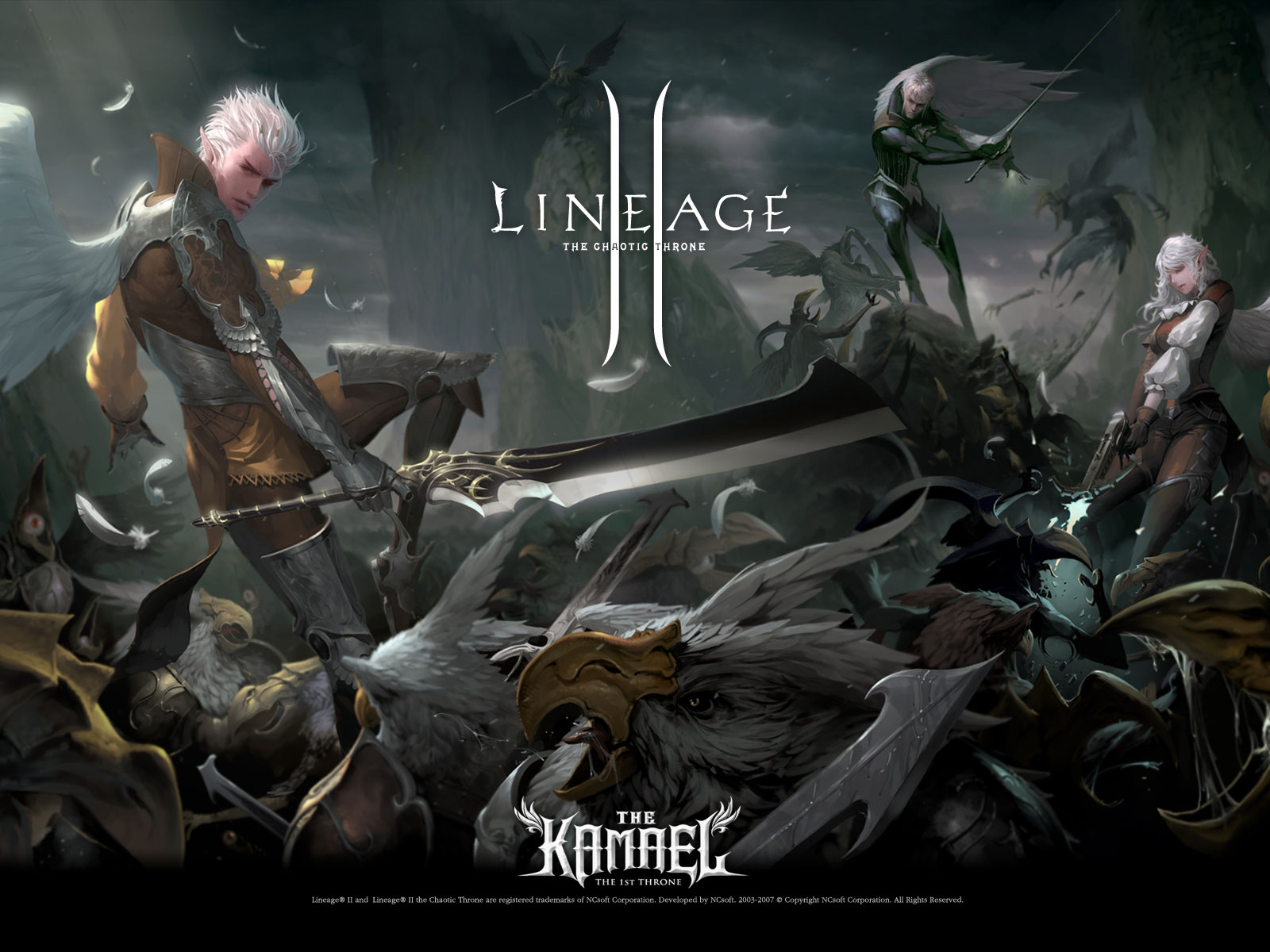 Fonds d'cran Jeux Vido Lineage 2 Kamael