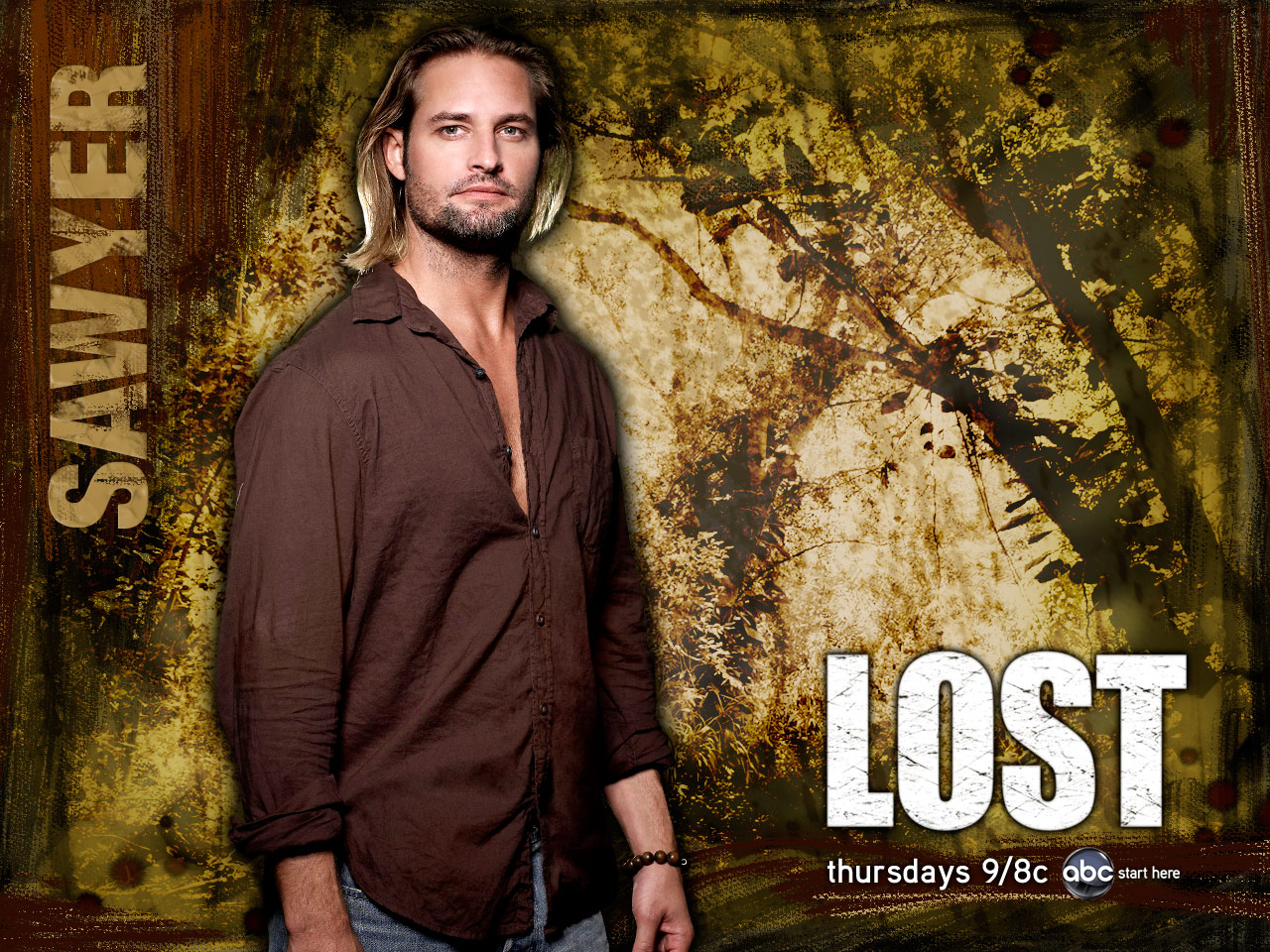 Fonds d'cran Sries TV Lost, les Disparus Sawyer